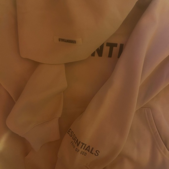 Fear of God Essentials apricot Hoodie - Picture 3 of 5